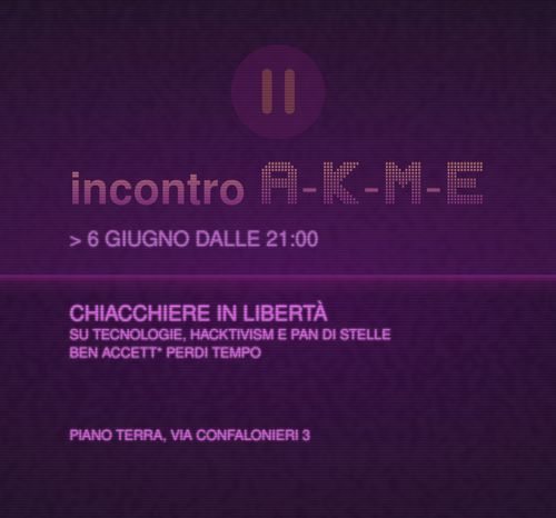 incontro A-K-M-E