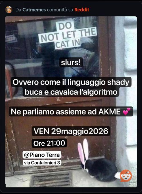 A-K-M-E – Slurs come segnali linguistici