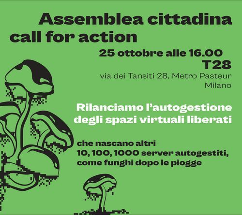 Assemblea cittadina, call for action pt 3